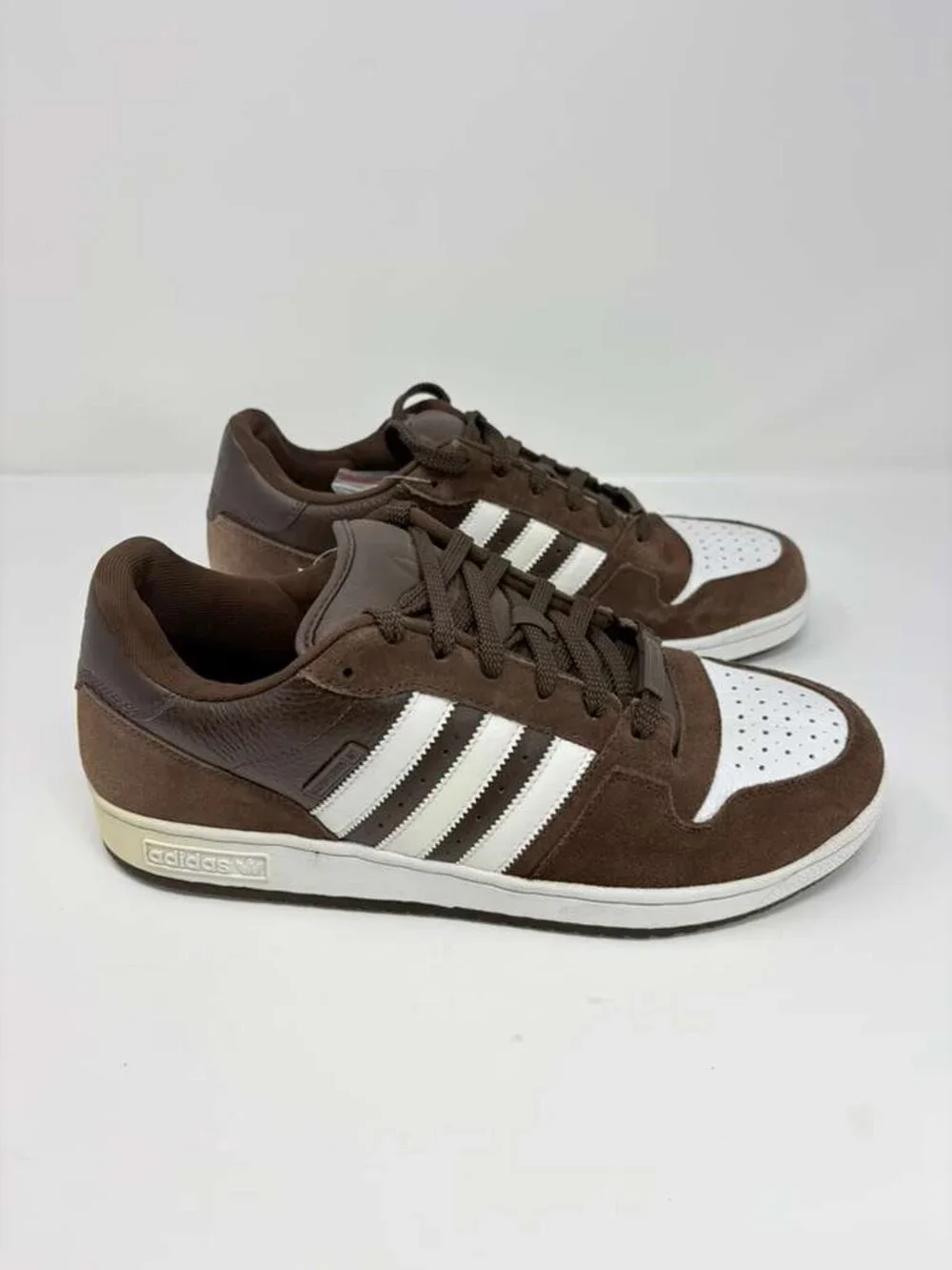 Adidas Comptown ST Compton Brown White Skate Shoes Size 13 NWT